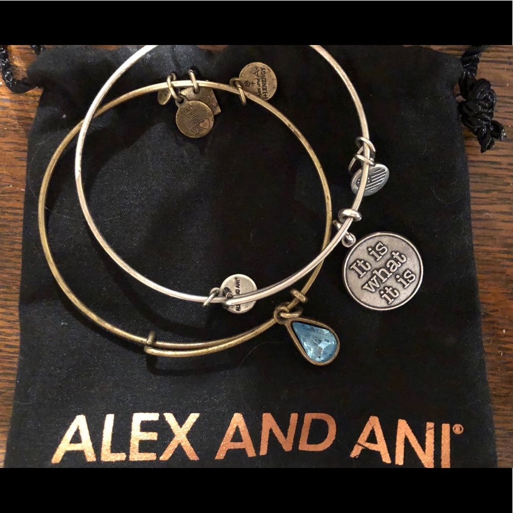 TWO ALEX AND ANI BRACELETS